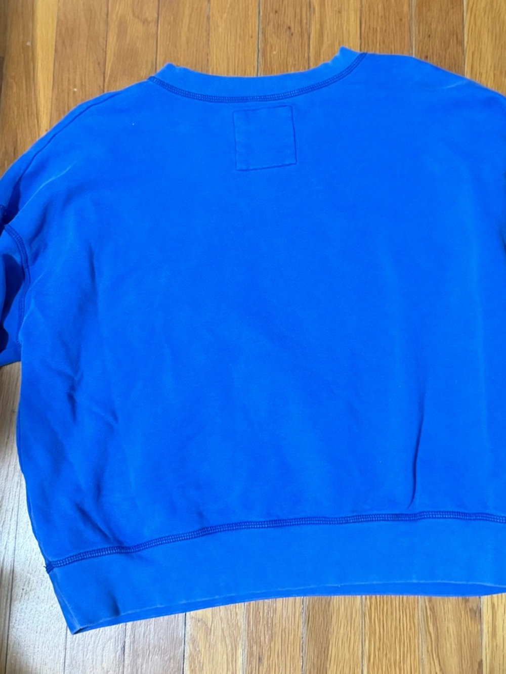 American Eagle Outfitters Royal Blue "A. Eagle Run Club" Sweatshirt - Picture 2 of 2